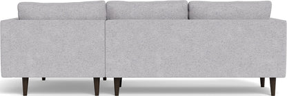 Ladybird 102" Right Chaise Sectional - Travis Pewter