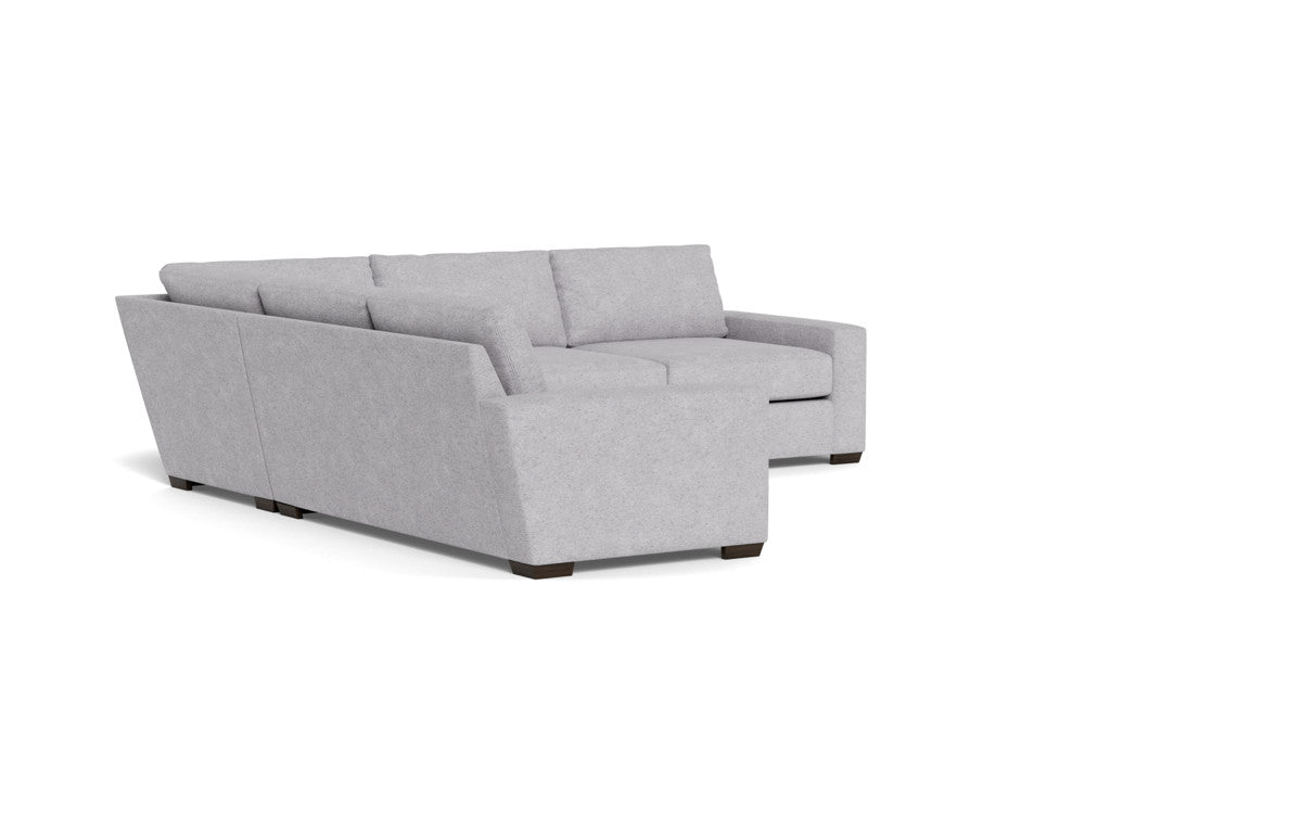 Mas Mesa 127" Deep Corner Sectional - Travis Pewter