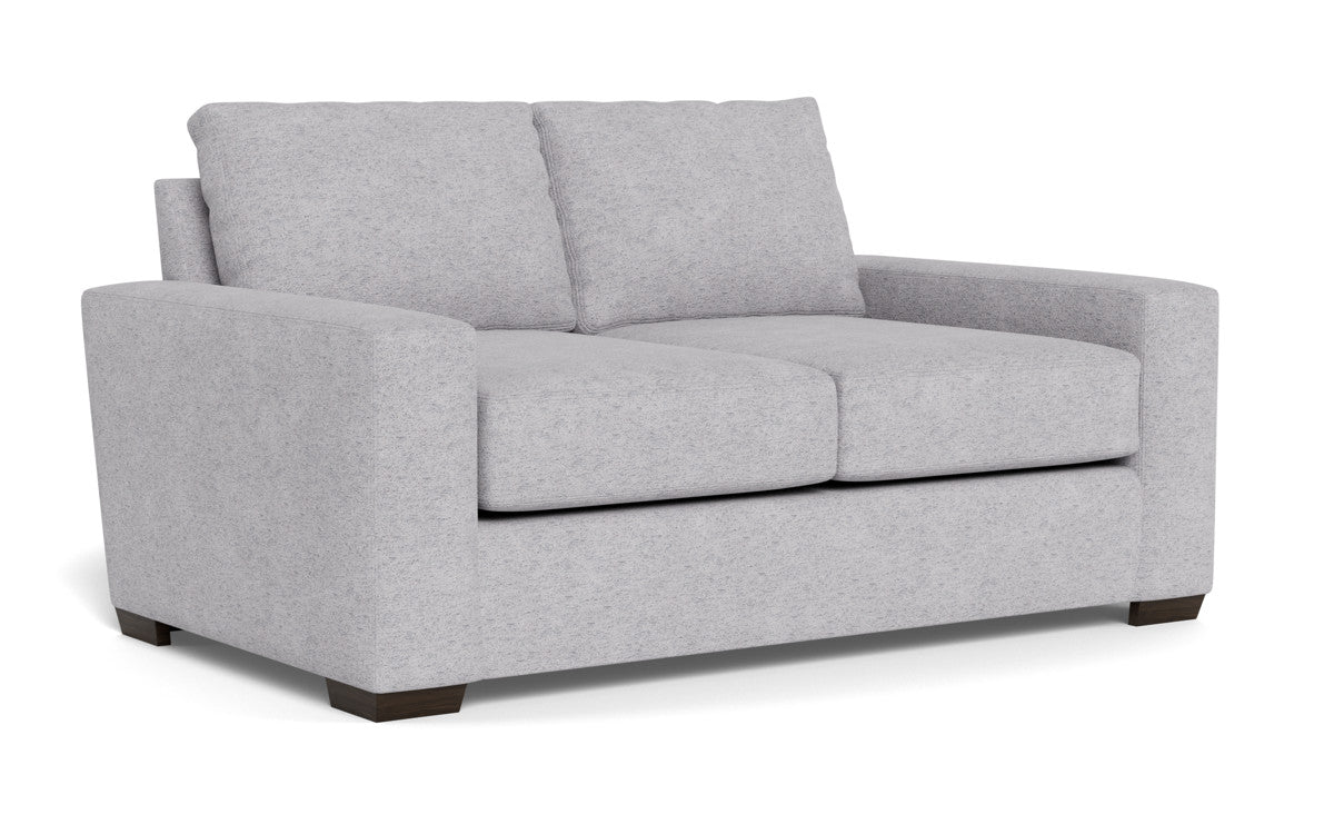 Mas Mesa 72" Deep Loveseat - Travis Pewter