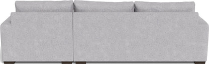 Mesa 123" Right Chaise Sectional - Travis Pewter