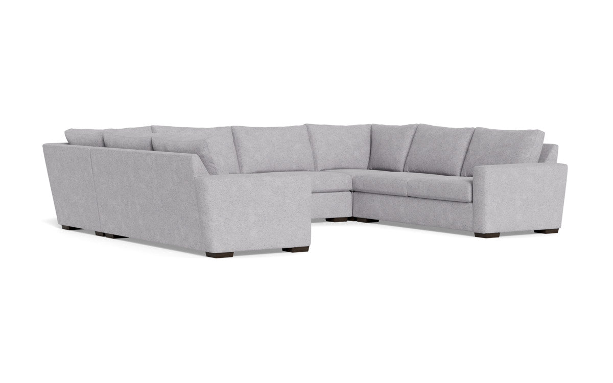 Mesa 154" Condo U Sectional - Travis Pewter