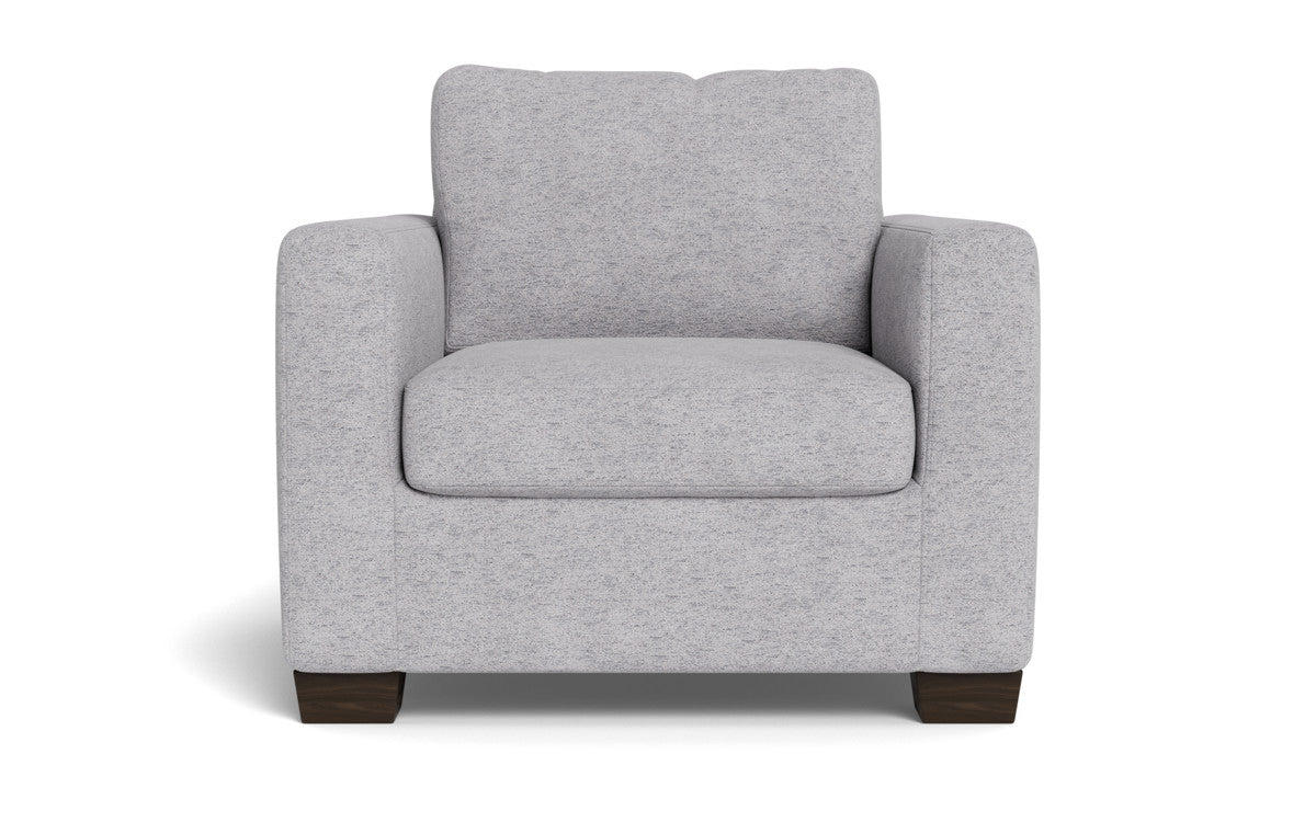 Track 36" Arm Chair - Travis Pewter