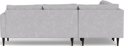 Wallace 102" Corner Sectional - Travis Pewter