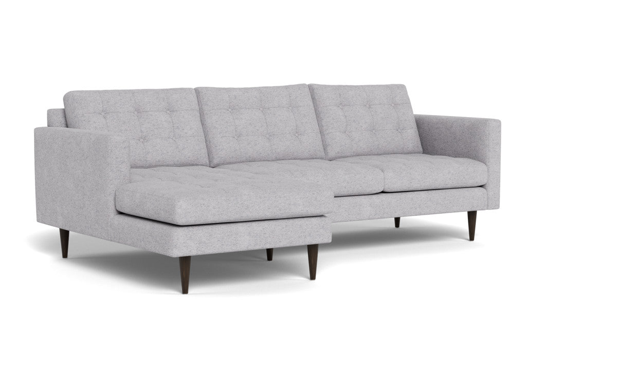 Wallace 98" Left Chaise Sectional - Travis Pewter