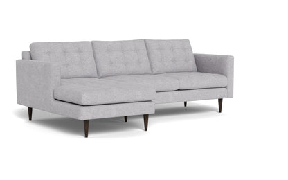 Wallace 98" Left Chaise Sectional - Travis Pewter