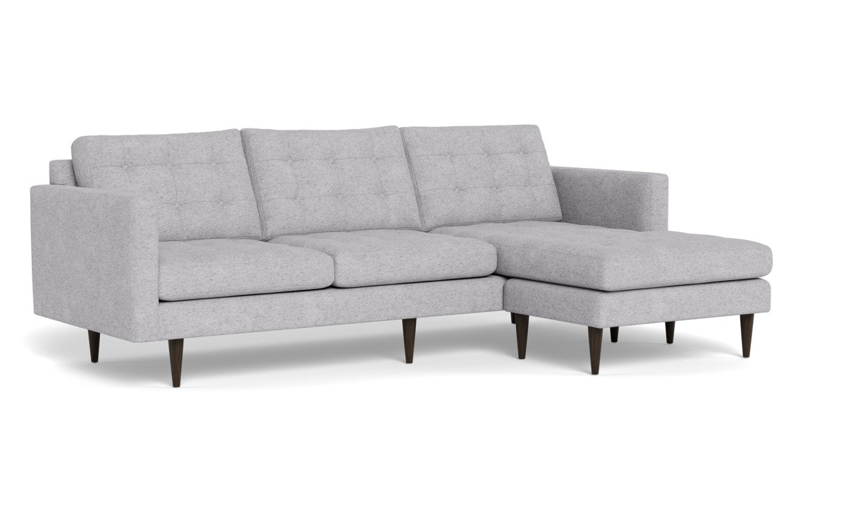 Wallace 98" Reversible Chaise Sofa - Travis Pewter