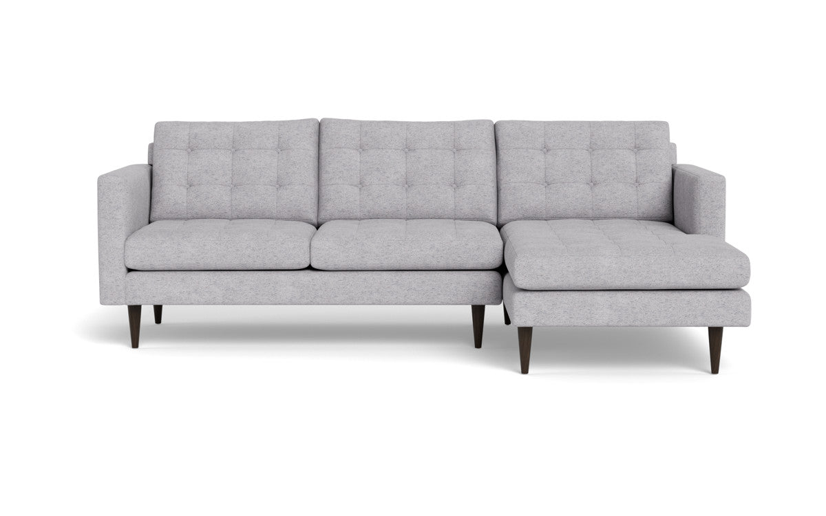Wallace 98" Right Chaise Sectional - Travis Pewter