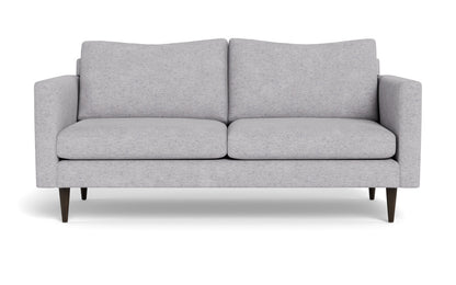 Wallace 74" Untufted Apartment Sofa - Travis Pewter