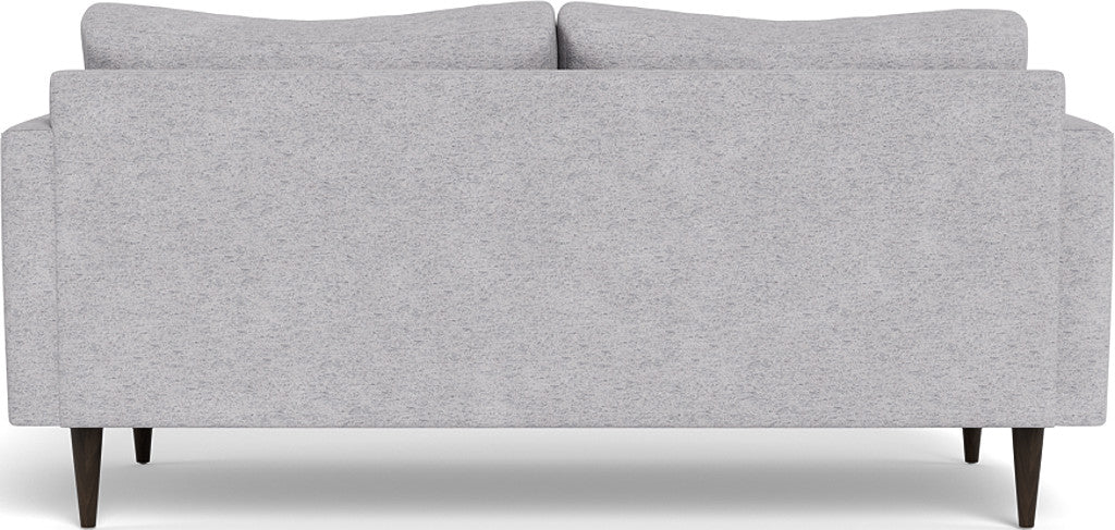 Wallace 74" Untufted Apartment Sofa - Travis Pewter