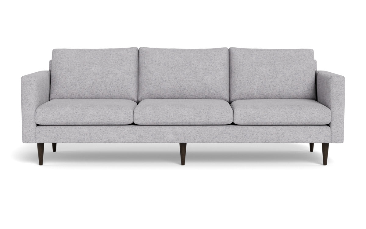 Wallace 98" Untufted Estate Sofa - Travis Pewter