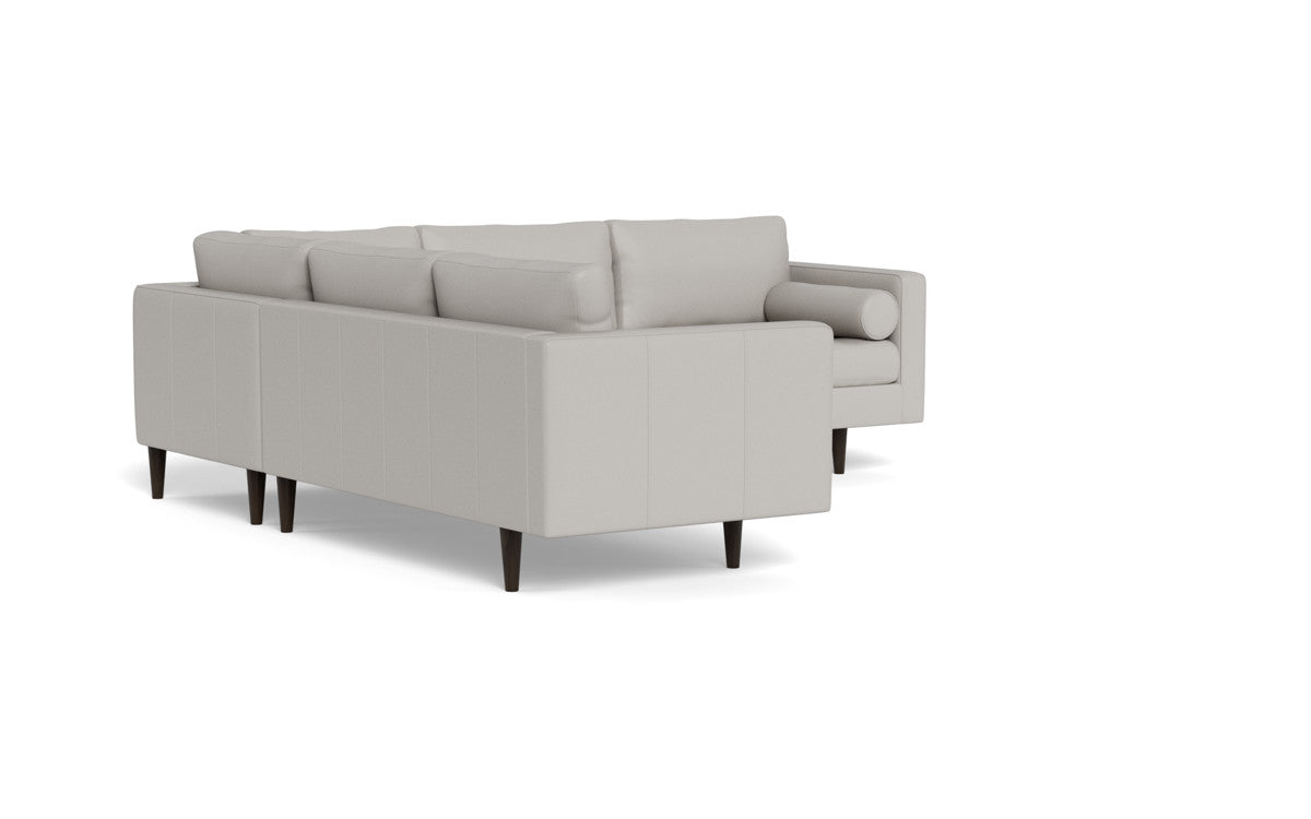 Ladybird 103" Leather Corner Sectional - Tribeca Chelsea