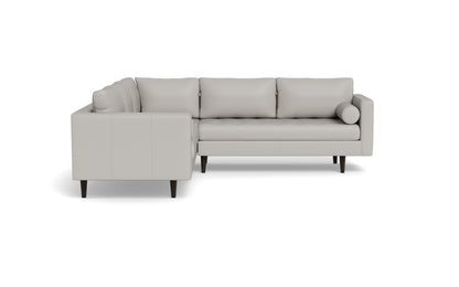 Ladybird 103" Leather Corner Sectional - Tribeca Chelsea
