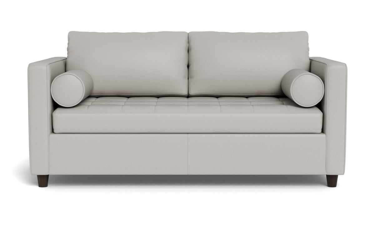 Ladybird 72" Leather Full Sleeper Loveseat - Tribeca Chelsea