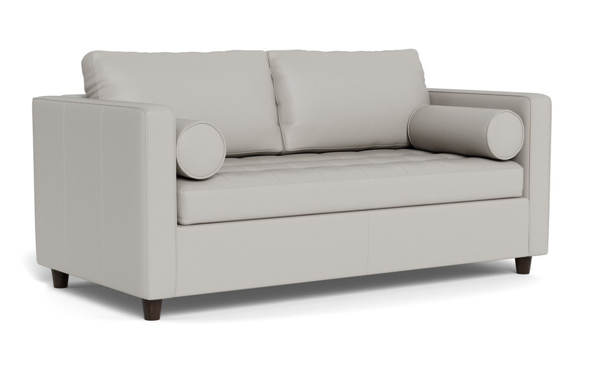 Ladybird 72" Leather Full Sleeper Loveseat - Tribeca Chelsea