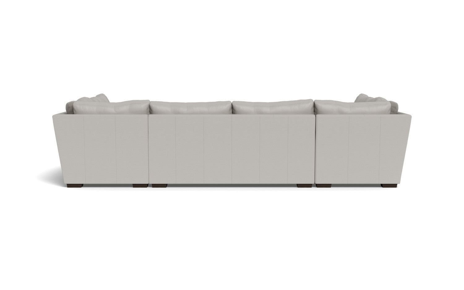 Mesa 154" Leather Condo U Sectional - Tribeca Chelsea