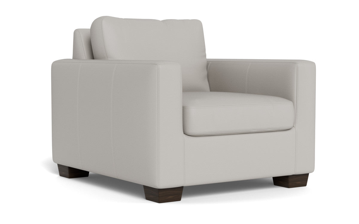 Track 36" Leather Arm Chair - Tribeca Chelsea