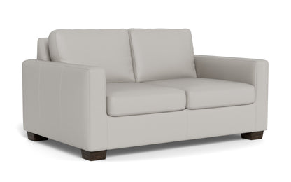 Track 62" Leather Loveseat - Tribeca Chelsea