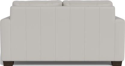 Track 62" Leather Loveseat - Tribeca Chelsea