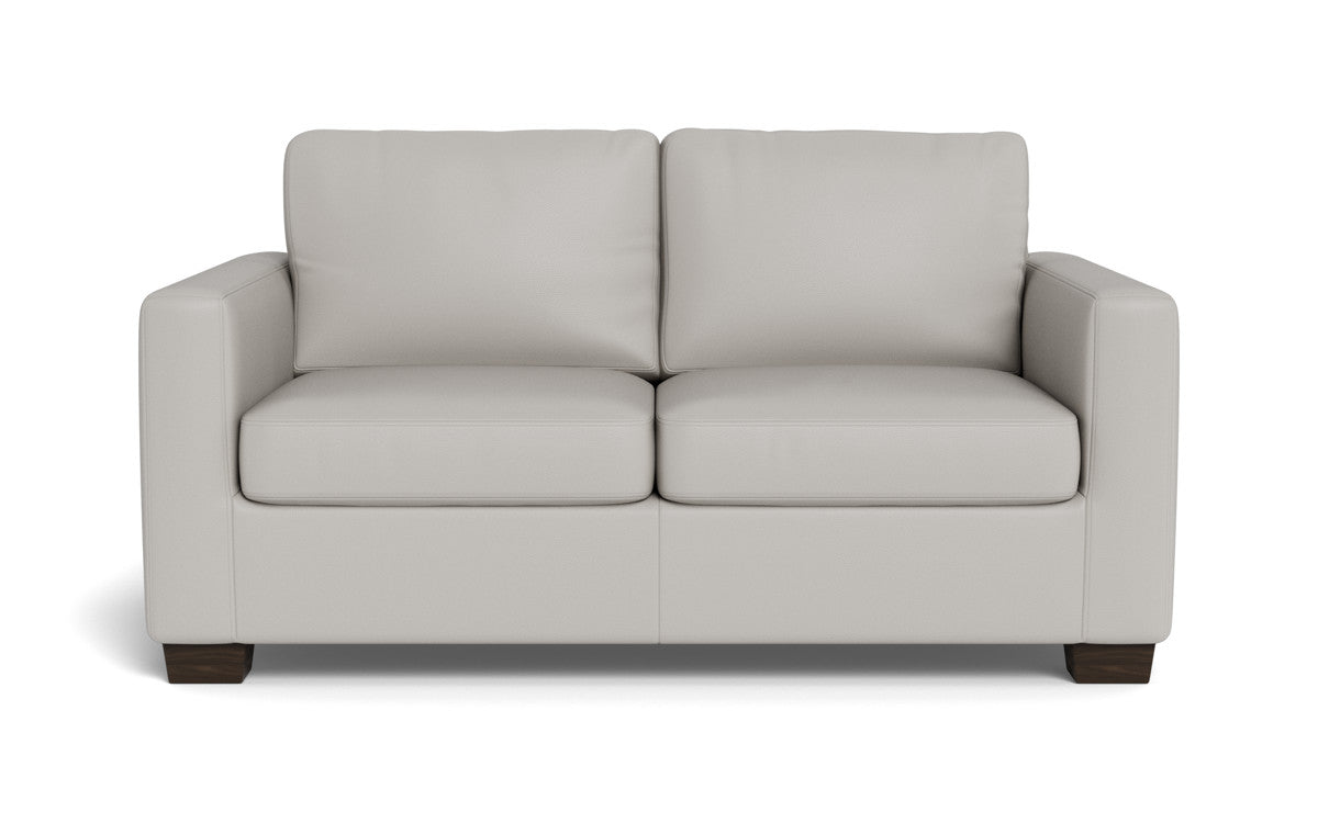 Track 62" Leather Loveseat - Tribeca Chelsea