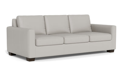 Track 87" Leather Sofa - Tribeca Chelsea