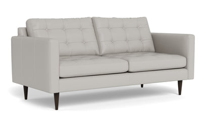 Wallace 74" Leather Apartment Sofa - Tribeca Chelsea