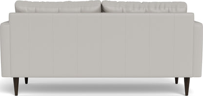Wallace 74" Leather Apartment Sofa - Tribeca Chelsea
