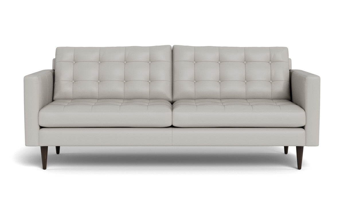 Wallace 85" Leather Sofa - Tribeca Chelsea