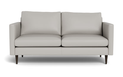Wallace 69" Leather Untufted Loveseat - Tribeca Chelsea