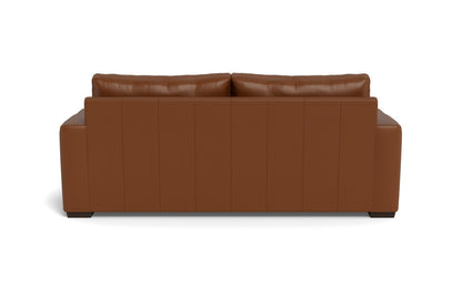 Mesa 88" Leather Sofa - Tribeca Chestnut