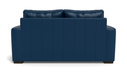 Mesa 72" Leather Loveseat - Tribeca Cobalt
