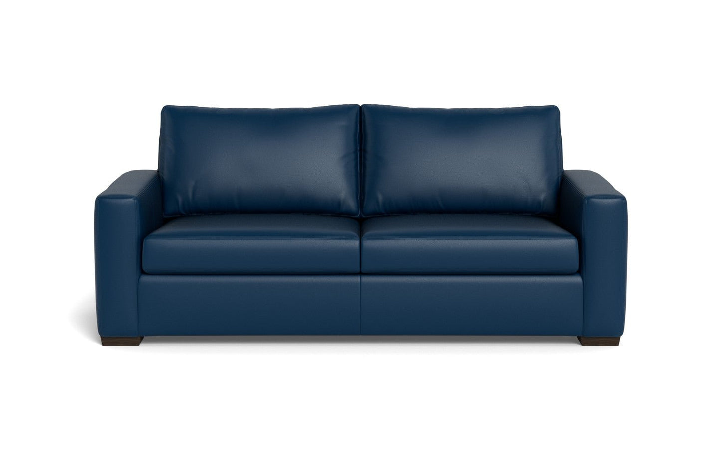 Mesa 88" Leather Sofa - Tribeca Cobalt