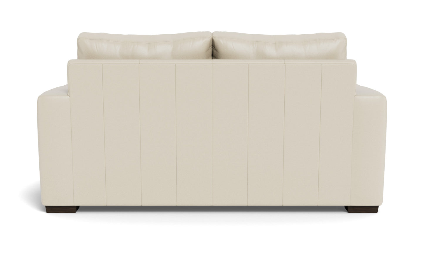 Mesa 72" Leather Loveseat - Tribeca Cream