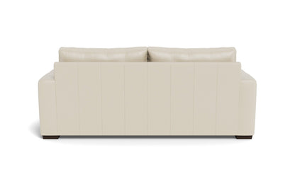 Mesa 88" Leather Sofa - Tribeca Cream