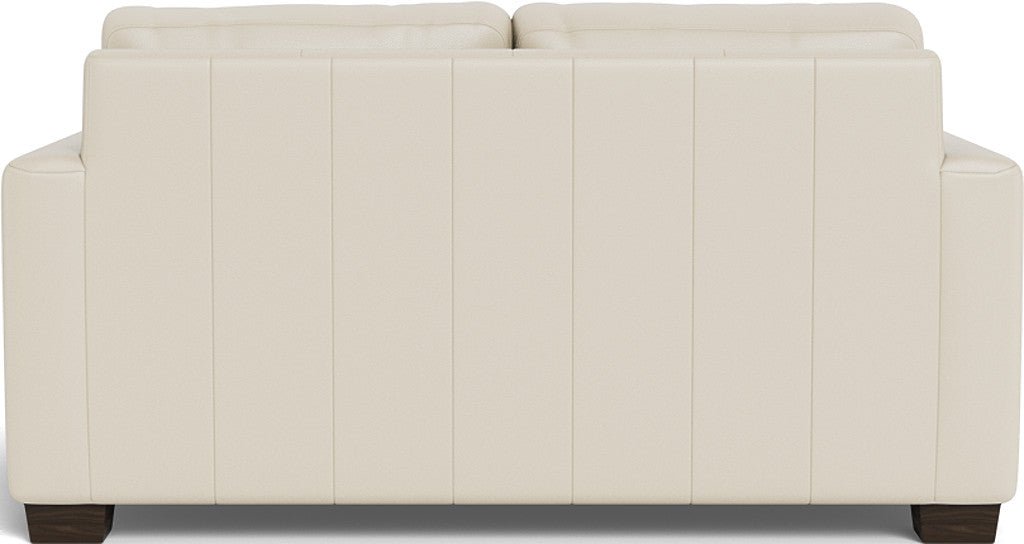 Track 62" Leather Loveseat - Tribeca Cream