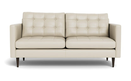 Wallace 69" Leather Loveseat - Tribeca Cream