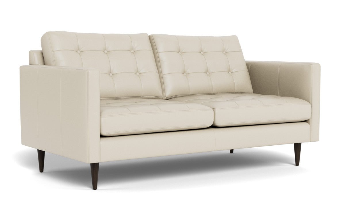 Wallace 69" Leather Loveseat - Tribeca Cream