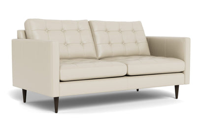 Wallace 69" Leather Loveseat - Tribeca Cream