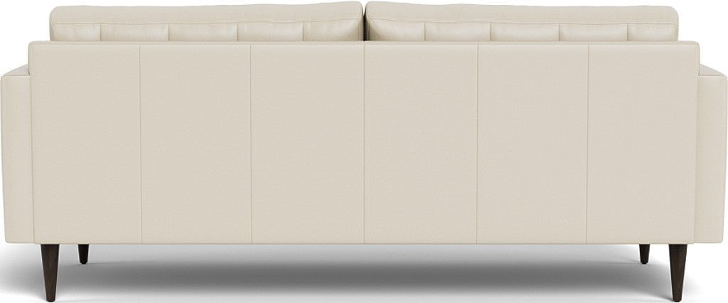 Wallace 85" Leather Sofa - Tribeca Cream