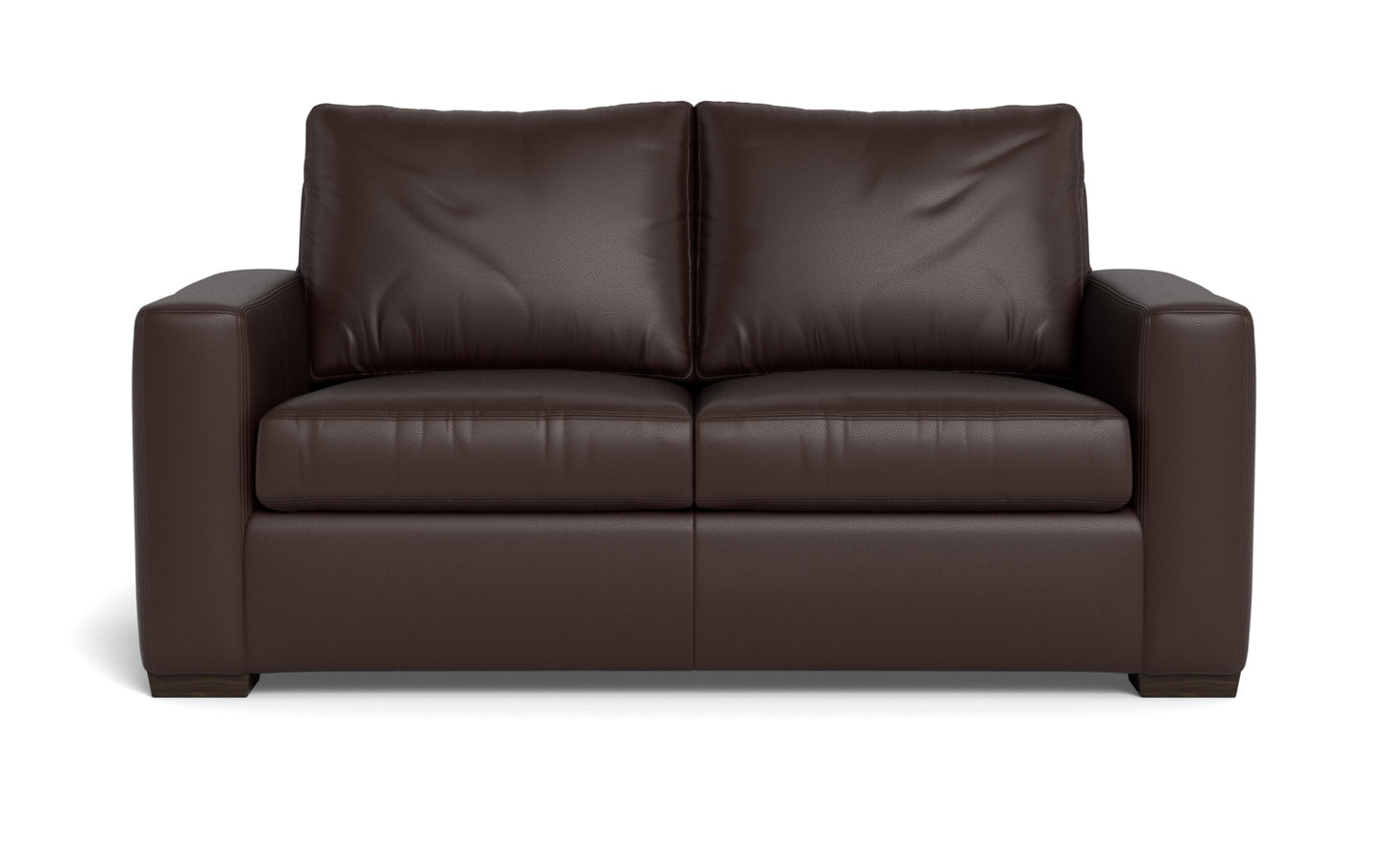 Mesa 72" Leather Loveseat - Tribeca Espresso