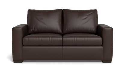 Mesa 72" Leather Loveseat - Tribeca Espresso