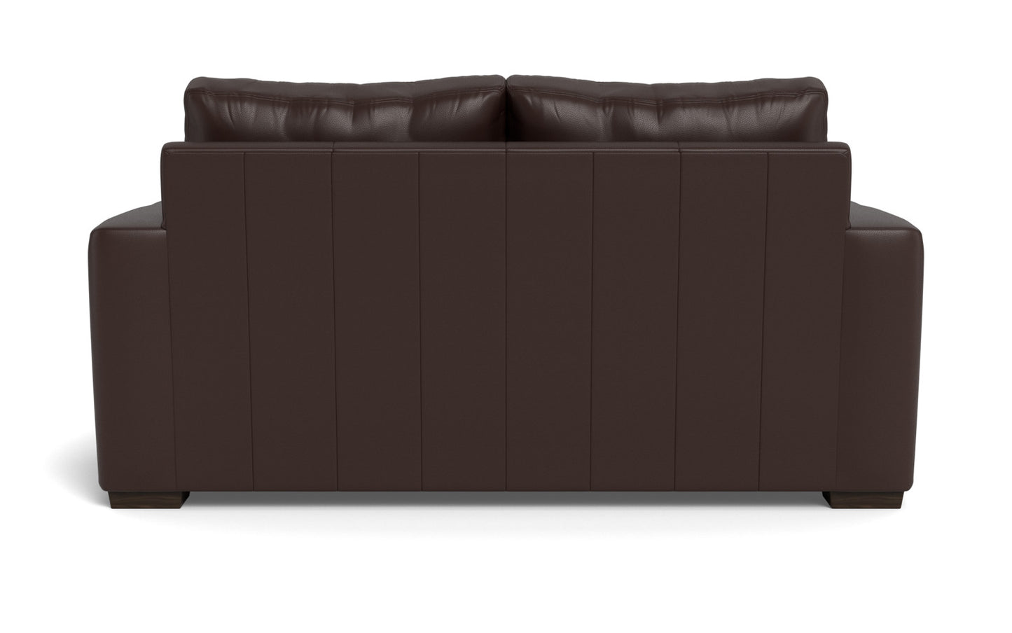 Mesa 72" Leather Loveseat - Tribeca Espresso