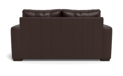 Mesa 72" Leather Loveseat - Tribeca Espresso