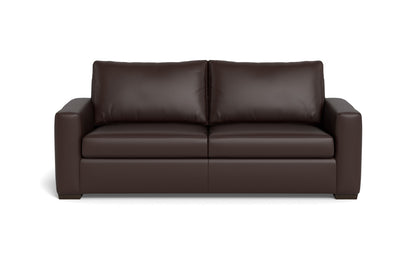 Mesa 88" Leather Sofa - Tribeca Espresso