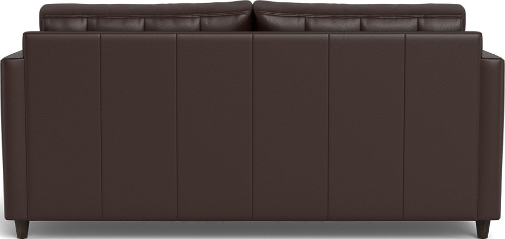 Wallace 74" Leather Queen Sleeper Sofa - Tribeca Espresso