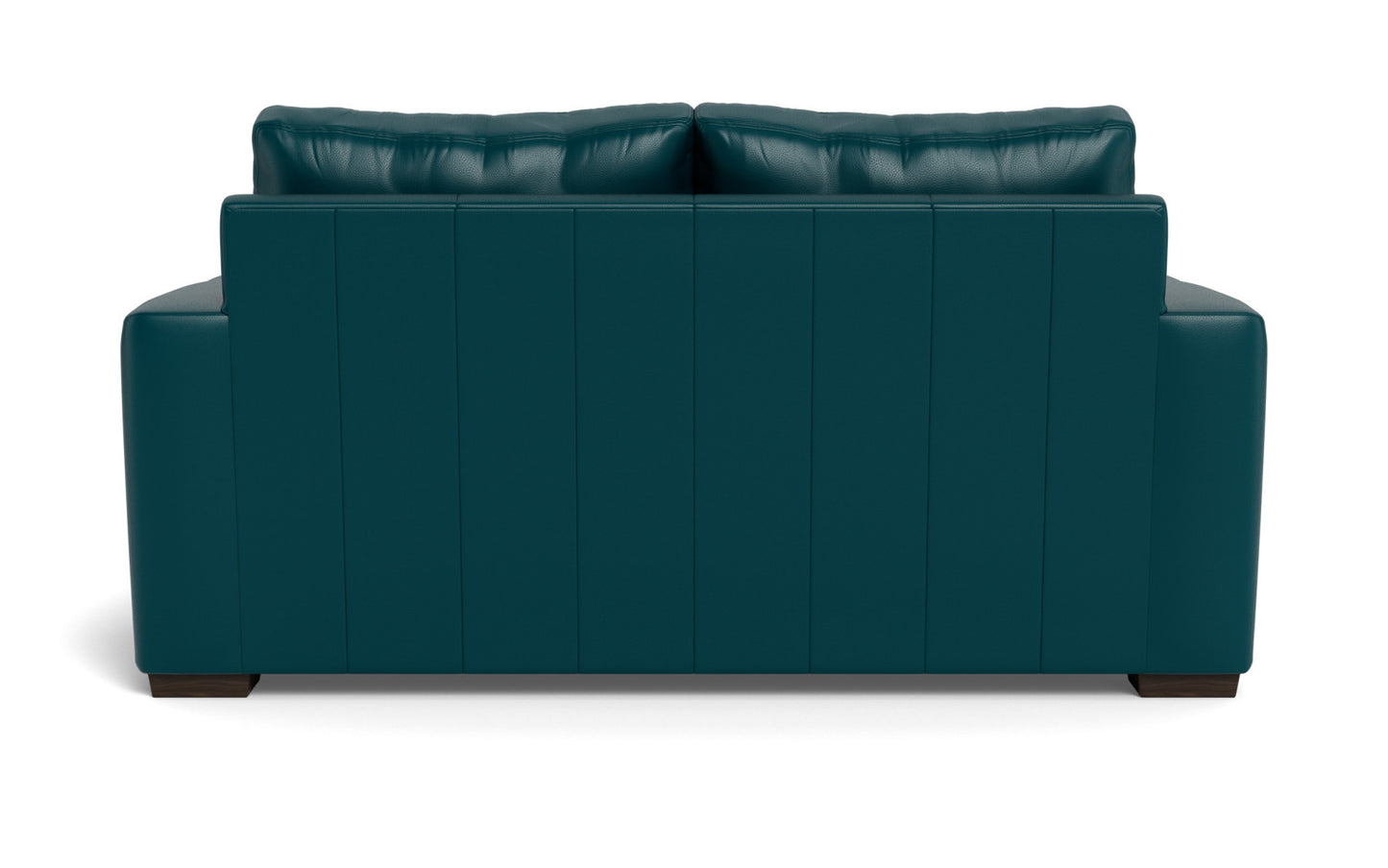 Mesa 72" Leather Loveseat - Tribeca Lagoon