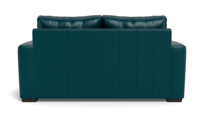 Mesa 72" Leather Loveseat - Tribeca Lagoon