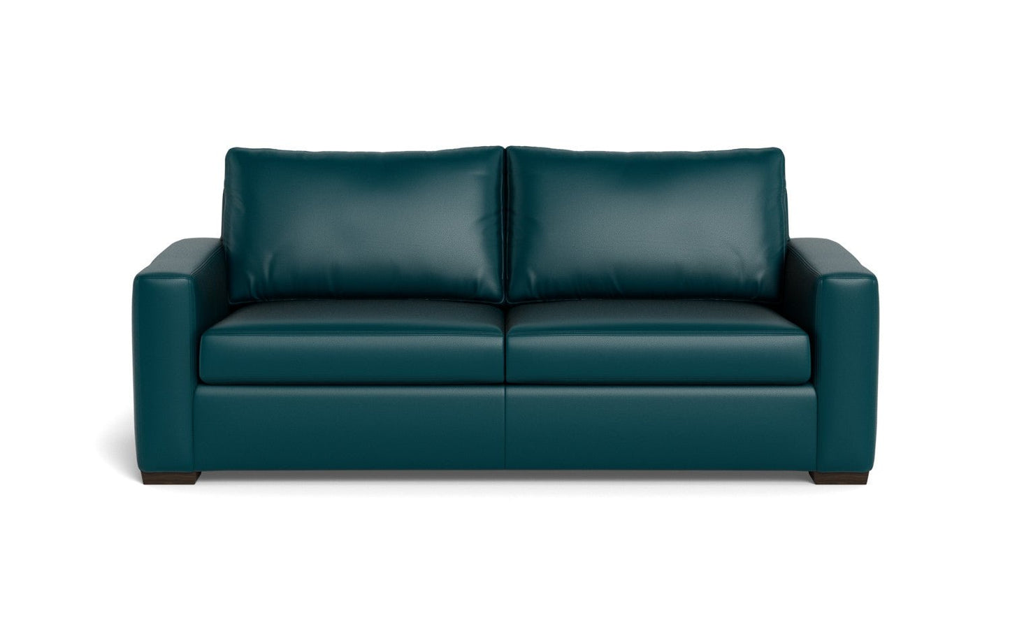 Mesa 88" Leather Sofa - Tribeca Lagoon