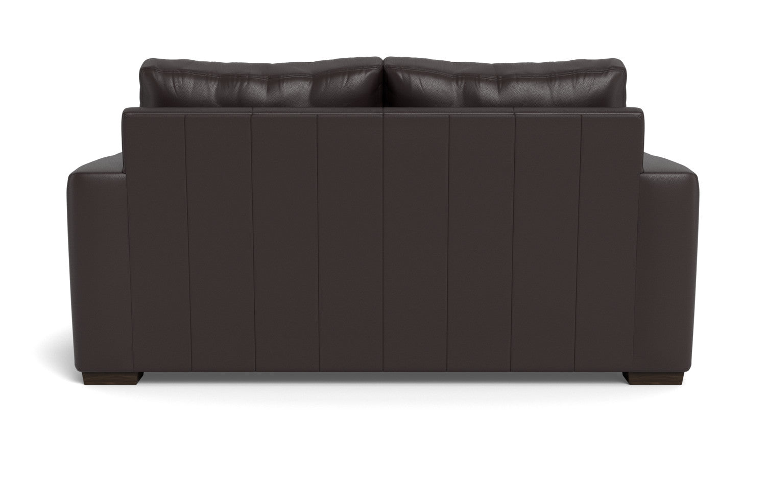 Mesa 72" Leather Loveseat - Tribeca Quarry