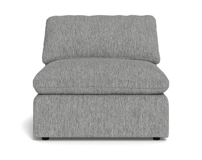 Fluffy Small Armless Chair - Tropez Ash