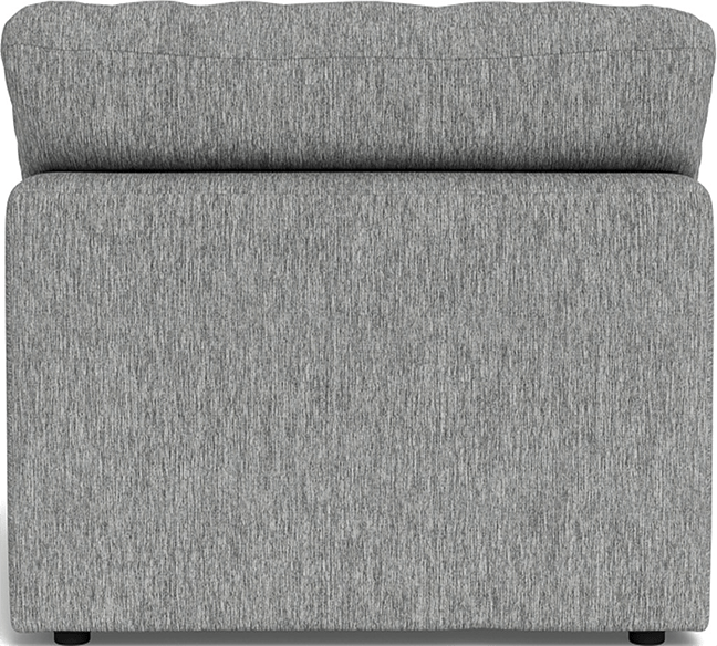 Fluffy Small Armless Chair - Tropez Ash